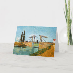 Carte Vincent van Gogh - Pont Langlois à Arles #3