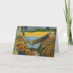 Carte Vincent van Gogh Portrait   Paul Gauguin