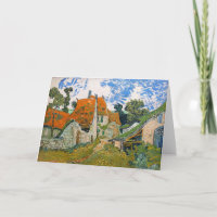 Vincent van Gogh - Rue à Auvers-sur-Oise