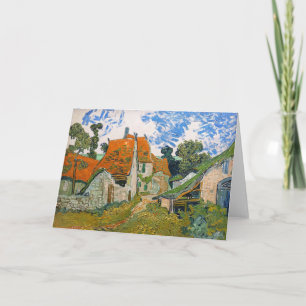 Carte Vincent van Gogh - Rue à Auvers-sur-Oise