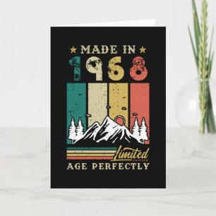 Carte Vintage 1968 Birthday