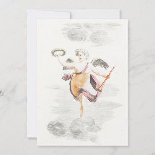 Carte vintage Angel Valentine