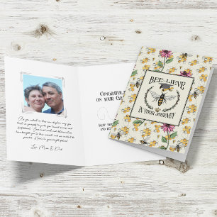 Carte Vintage Bee-lieve dans votre voyage Abee Graduatio