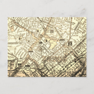 Carte Vintage Charlotte, NC