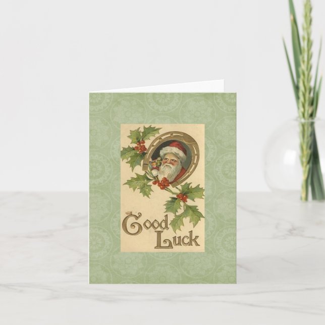 Carte Vintage Christmas Note (Devant)