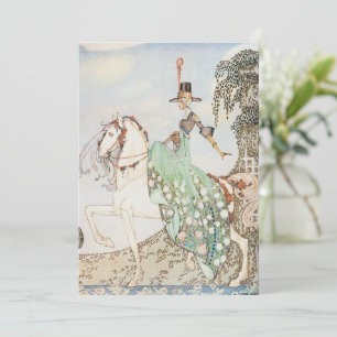 Carte Vintage Conte de Fées, Princesse Minette, Kay Niel