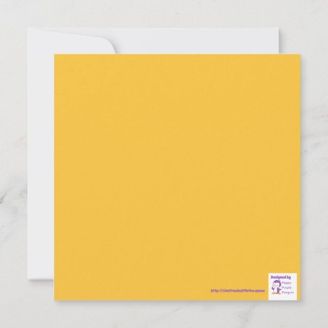 Carte Vintage Daisy LOVE (Dos)