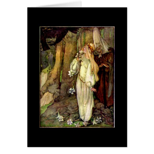 Carte vintage de conte de fées (Devant)