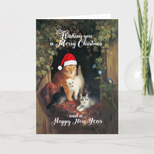 Carte Vintage de Noël à personnaliser-H.Ronner