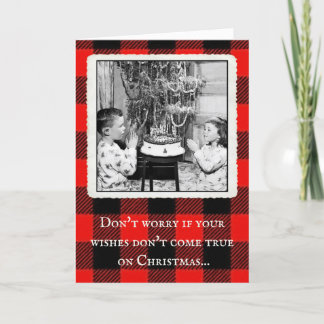 Carte Vintage de Noël Amazon