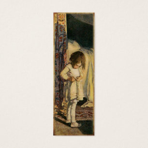 Carte vintage de signet avec l'illustration