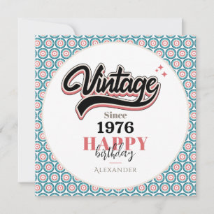 Carte Vintage depuis - 1976