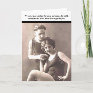 carte vintage d'humour