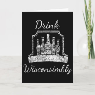 Carte Vintage - Drink Wisconsimbly - St. Patrick's 