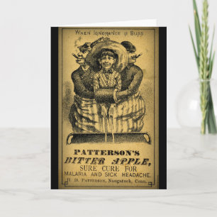 Carte Vintage Get Well Medicinal publicité-Card