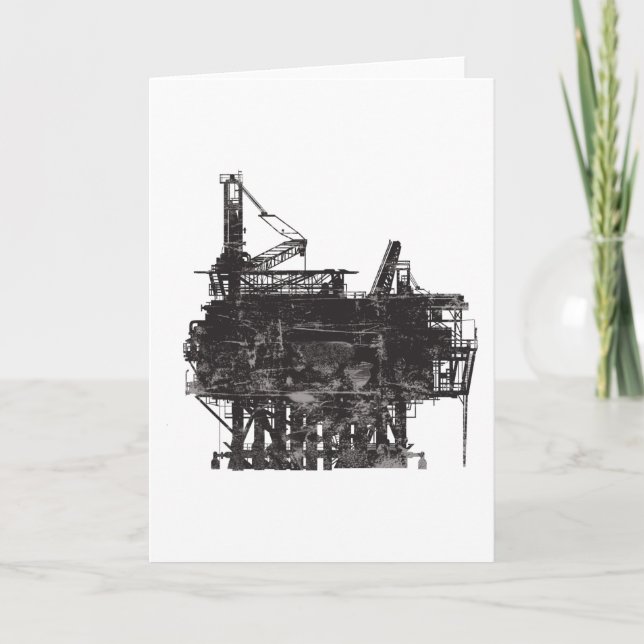 Carte Vintage Huile (Devant)