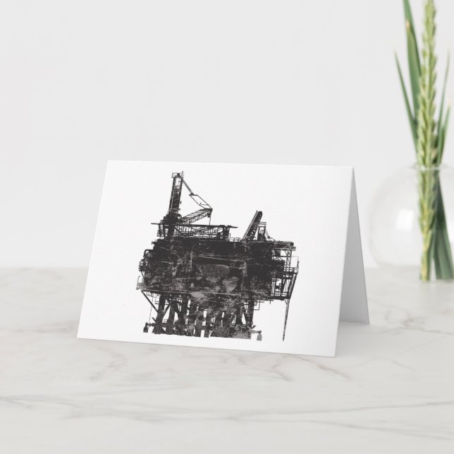 Carte Vintage Huile (Devant)