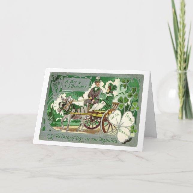 Carte Vintage Irish Blarney (Devant)