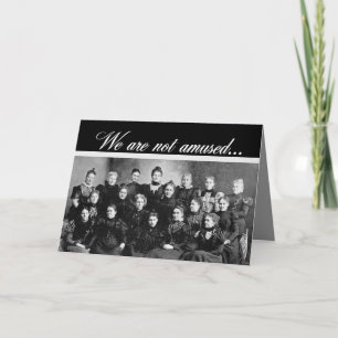 Carte Vintage Ladies' Group Joyeux Humour d'anniversaire