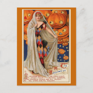 Carte Vintage "L'Halloween magique"