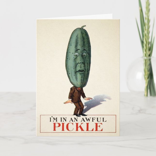 Carte vintage personnalisable (Devant)