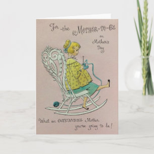 Carte Vintage pour la fête des mères