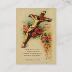 Carte vintage religieuse de St Francis de Sales