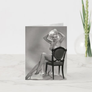 Carte vintage "Sitting in Style"