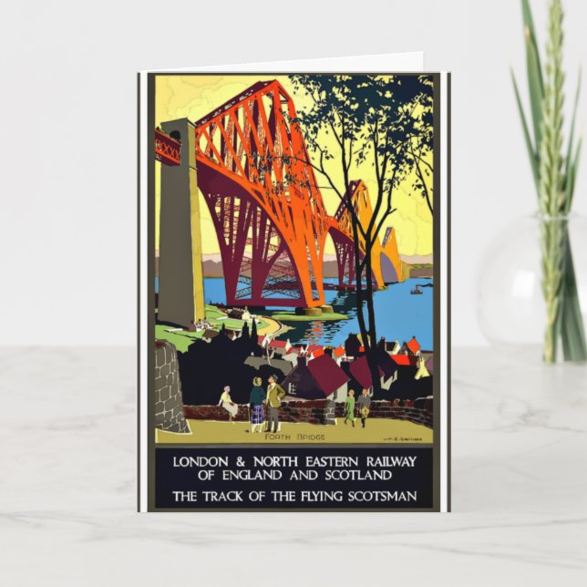 Carte Vintage travel poster - England and Scotland (Devant)