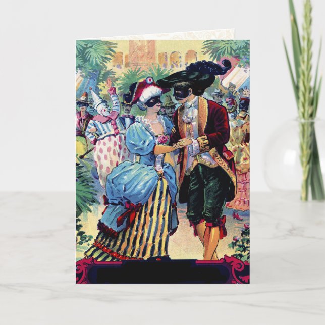 Carte vintage très spéciale de Valentine (Devant)