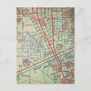 Carte Vintage Valdosta, GA