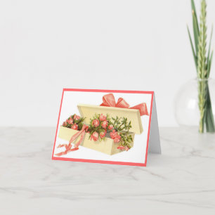 Carte vintage Valentine Rose Roses
