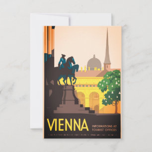 Carte Vintage Vienne