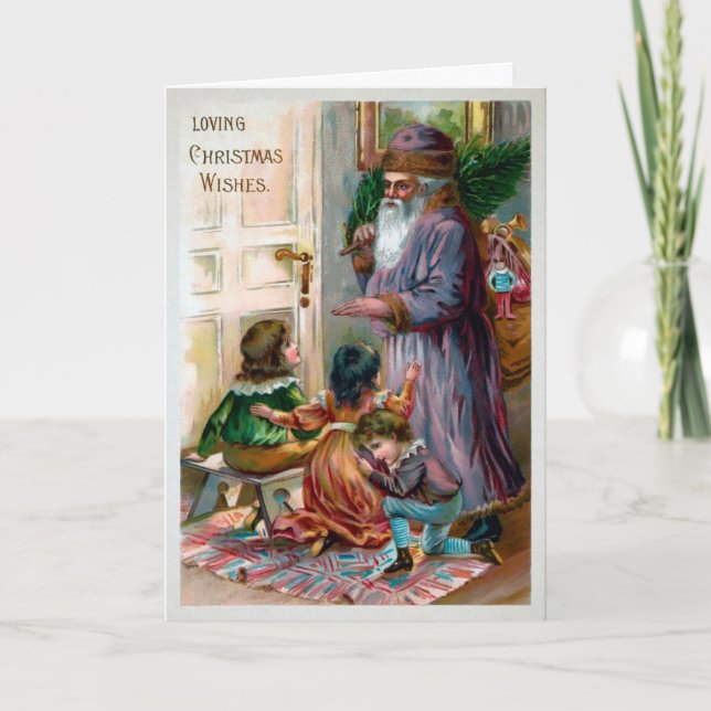 Carte vintage Vieux Monde Déplaisant (Devant)