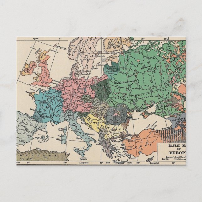 Carte Vintage voyage (Devant)