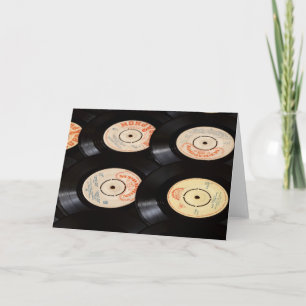 Carte Vinyl Records Arrière - plan