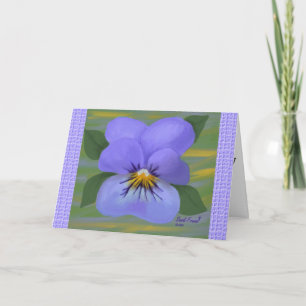 Carte Viola Pâques (Grandes Police)