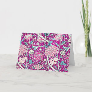 Carte Violettes vintages en fleurs