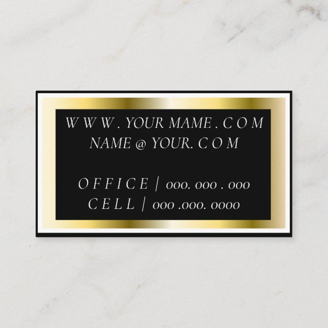 Carte VIP pour divers événements et entreprises (Dos)
