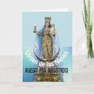 Carte Virgen de las Nieves