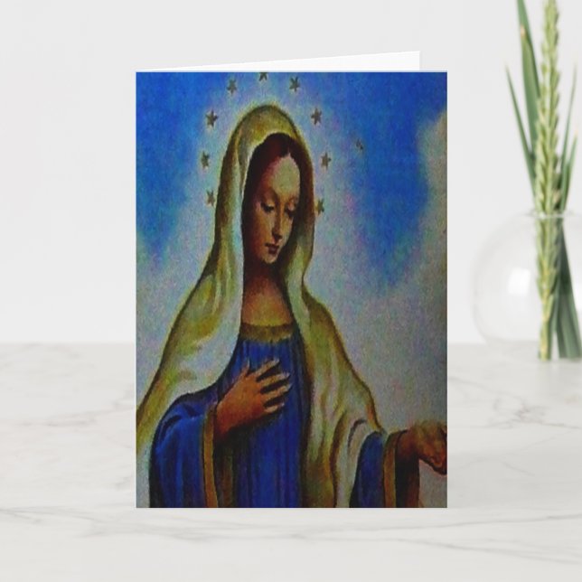 Carte Virgin Mary (Devant)