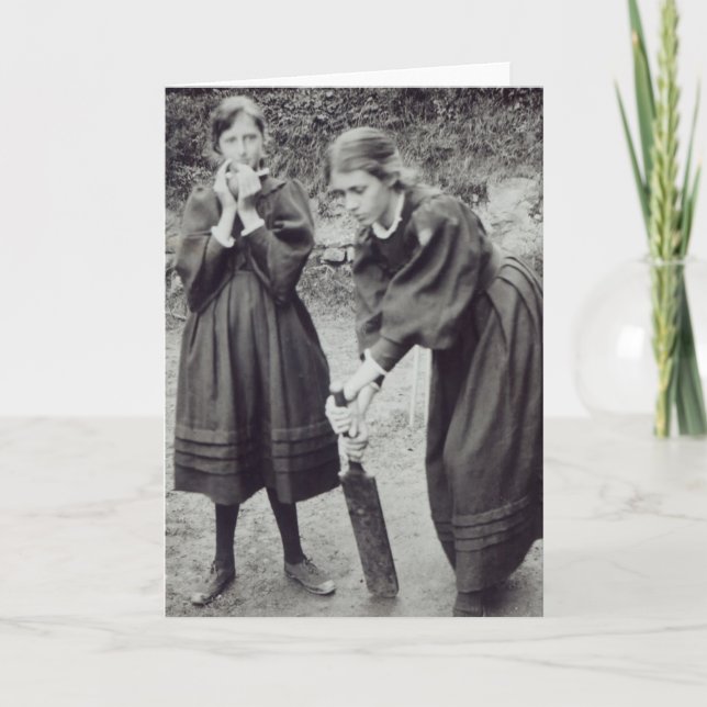 Carte Virginia et Vanessa Stephen, à St. Ives, 1894 (Devant)