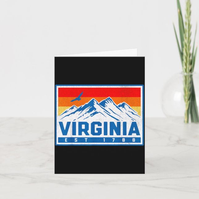Carte Virginie  (Devant)