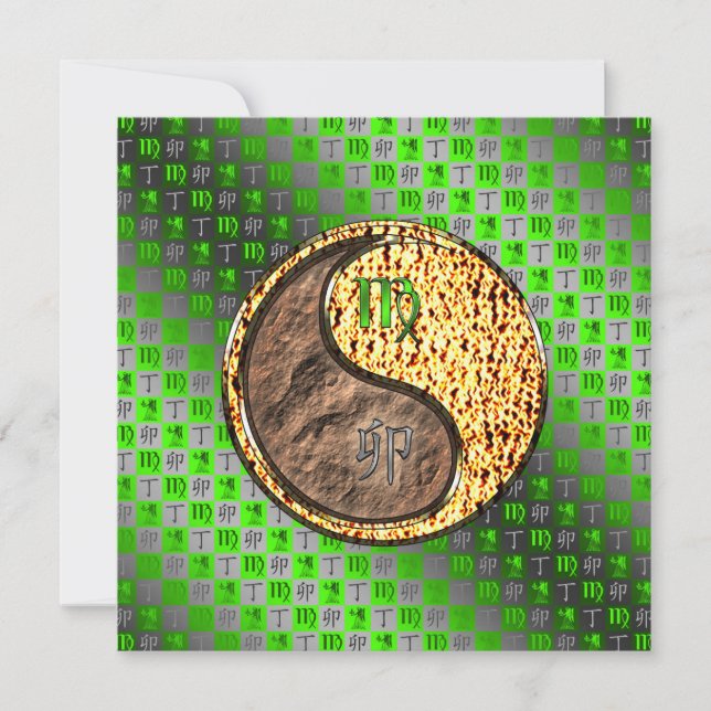 Carte Virgo & Fire Rabbit (Devant)