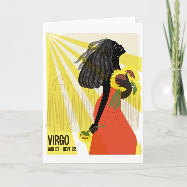 Carte Virgo le Zodiac de Maiden (Devant)