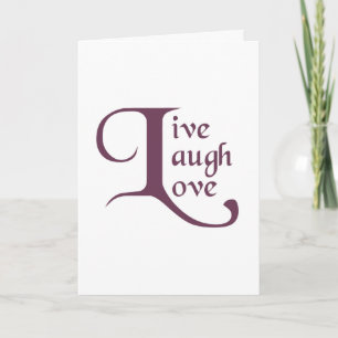 Carte Vis, Rires, Amour