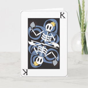CARTE VISAGE SKELETON