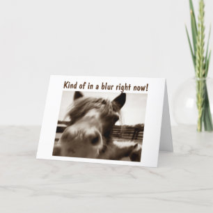 CARTE VISION BLURRED PARCE QUE **JE VOUS MANQUE** PAUVRE