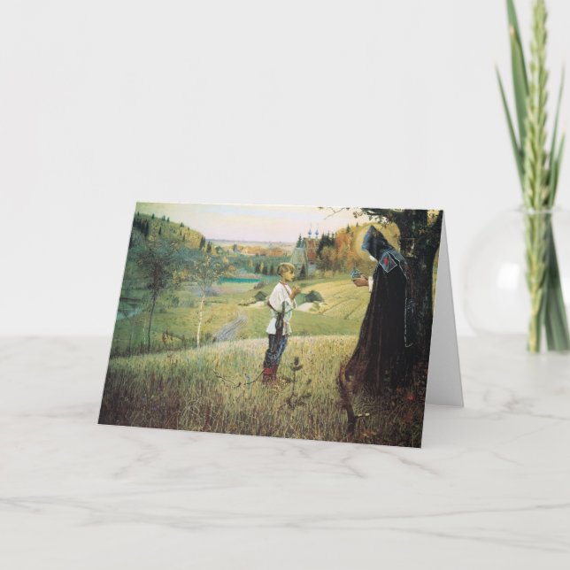 Carte Vision de Mikhail Nesterov- du jeune Bartholomew (Devant)