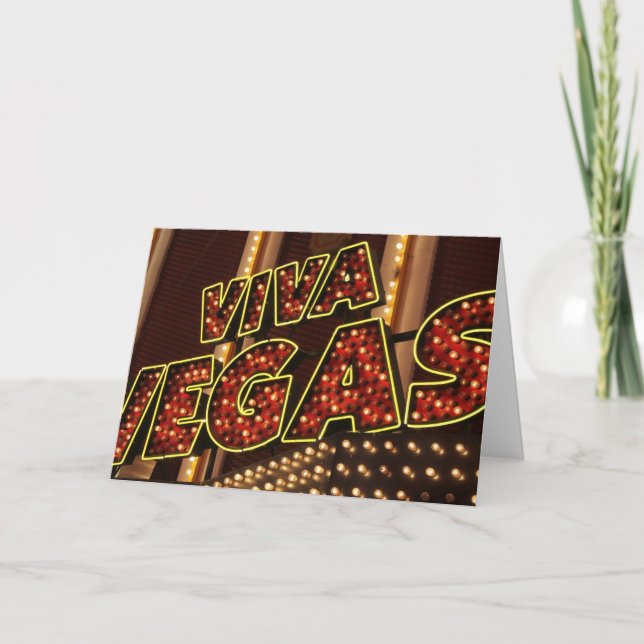Carte Vivats Las Vegas (Devant)